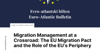 Nova številka Evro-atlantskega biltena: “Migration Management at a Crossroad: The EU Migration Pact and the Role of the EU’s Periphery”