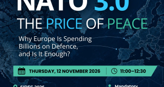Vabilo na okroglo mizo: NATO 3.0 – Cena miru
